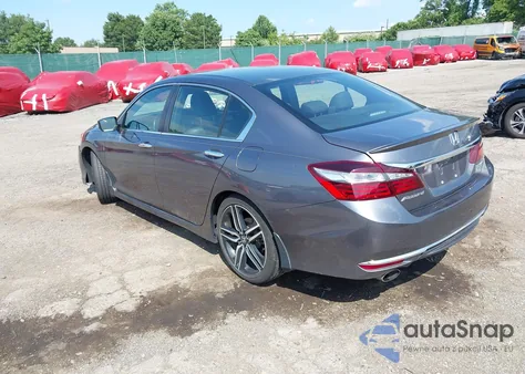 2017 Honda Accord Sport Se from USA, damaged, VIN 1HGCR2F10HA234287